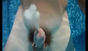 Massive squirts underwater
