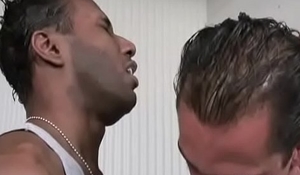 Gay Black Dude Receive Hot Blowjob And Nasty Dick Rub From White Twink 20