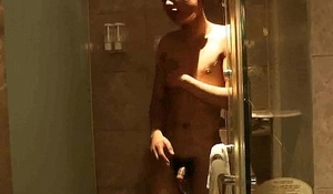 AsianBoy Showers After Cumshots