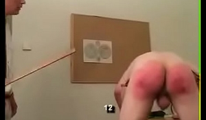 Teen boys spanked hard first time