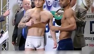 Boxers' Naked Weigh-ins