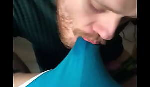 Bulge sniff deepthroat dick licking