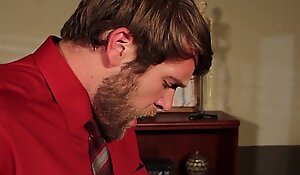Officesex hunks sucking hard cock