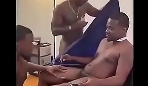 Sexy black men and the barber shop