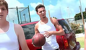 Bait bus - athletic hottie noah river gets tricked into having gay sex with john stone