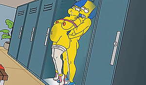 Anal Housewife Marge Moans With Pleasure As Hot Cum Fills Her Ass And Squirts In All Directions / Hentai / Uncensored / Toons / Anime