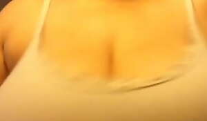My first video ever of my huge tits