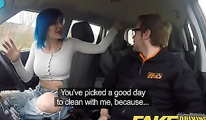 Fake driving school anal sex in pov glory