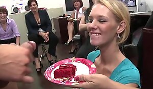 Birthday blowjob party